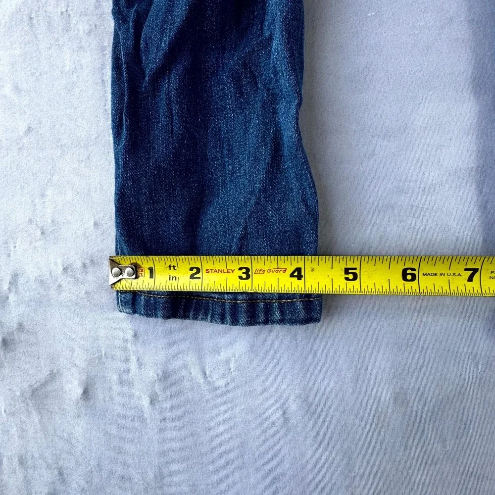 Cat & Jack Straight Jeans Boys 8 Blue Denim Medium Wash Super Stretch Streetwear